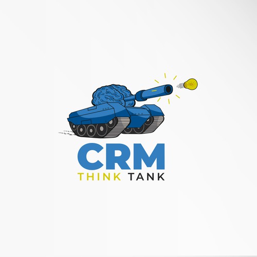 Design a fun CRM Think Tank logo Design by Ale Ale Alejandro™