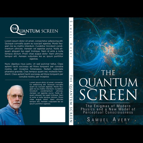 Book Cover: Quantum Physics & Consciousenss Diseño de srk1xz