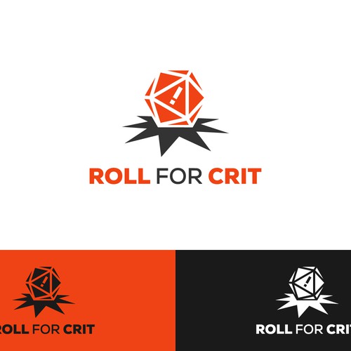 New logo wanted for Roll For Crit Design by T_Break