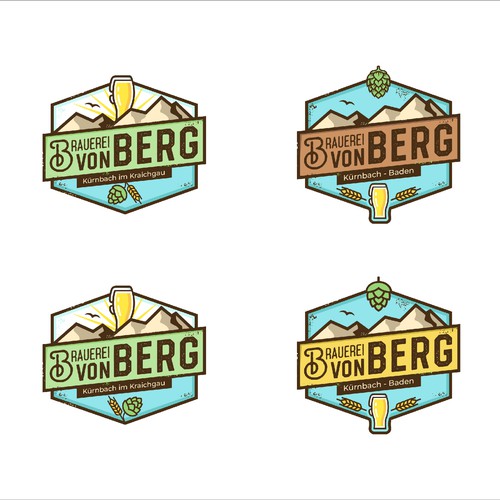 German Craft Brewery Logo Design Design by Novak Radovanovic