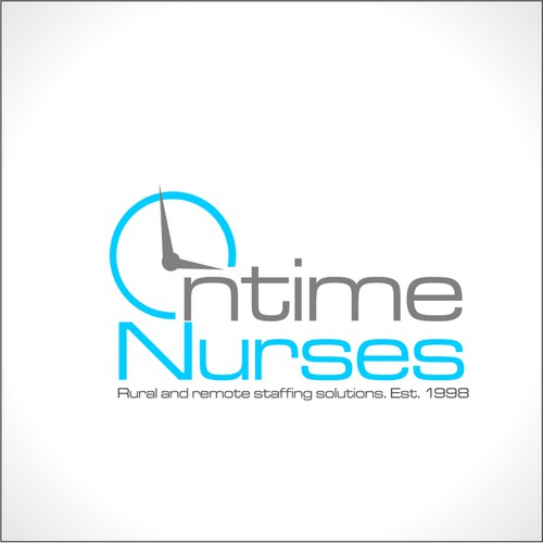 logo and business card for Ontime Nurses Design por ROSARTS