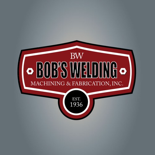 logo for Bob's Welding, Machining & Fabrication, Inc. Logo design contest