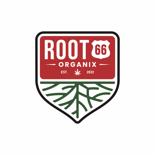 Root 66 Organix (Cannabis, Marijuana, Weed,Retail) Design by Dazuke™
