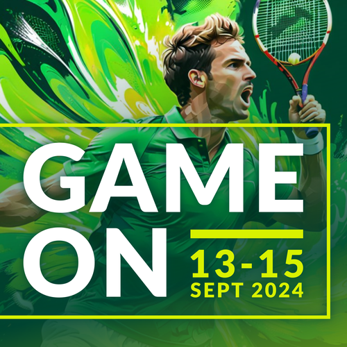 Aces & Action: Cool Flyer for a Tennis Tournament Design by senogy.