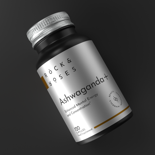 Minimal Supplement Label for a Vitamin Bottle Design por Tamara.D