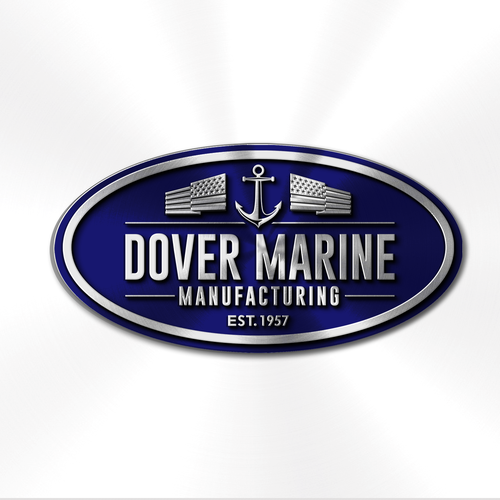 Bold, industrial logo for Ship Hardware Manufacturer. First new logo