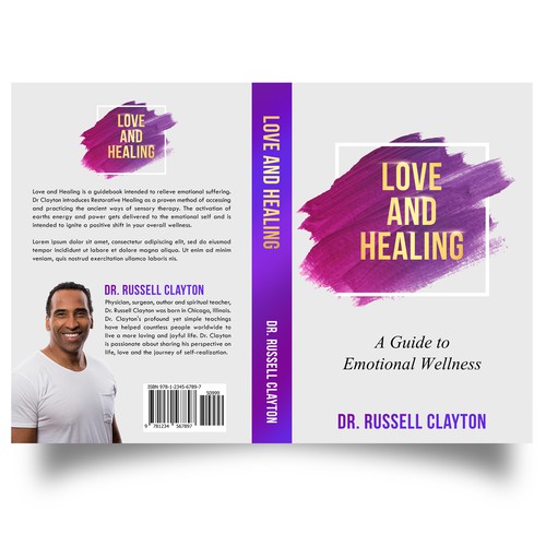 Love and Healing Book Cover Design Design by iDea Signs