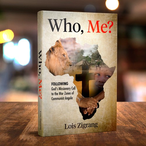 Create an Awesome Nonfiction Book Cover about a Missionary in War-Torn South Africa Design by Ace Silva