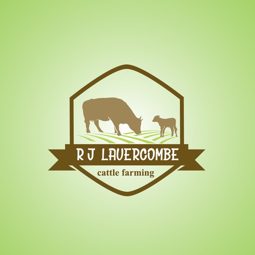 Cattle Farming Logo Design réalisé par DADDesigns