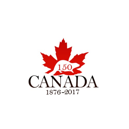 Community contest: Design Canada’s 150th birthday logo! Design by Maia & Stefan Pulciu