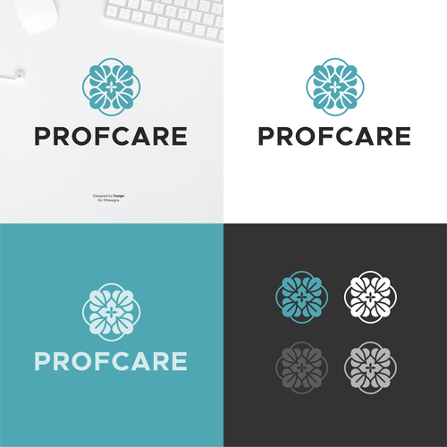 Design an elegant logo for health care services Design by casign