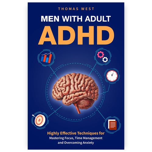 Men With Adult ADHD Design by DesignVibe