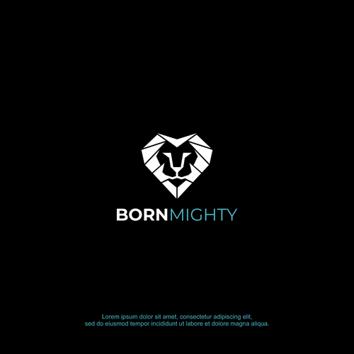 Bring “Born Mighty” Logo and Social To The Masses! Design by BALAKOSA std