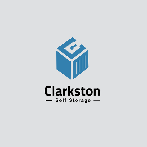 Self Storage Logo | Clarkston Self Storage Design by Art Factory™