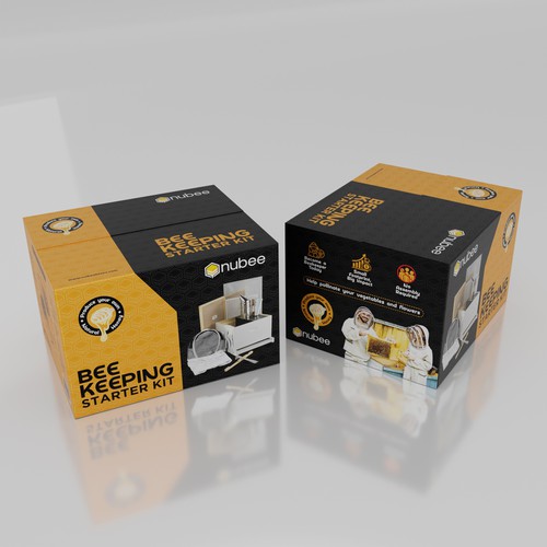 Bee Hive Box Package Design for Costco Design by Designbaharbd
