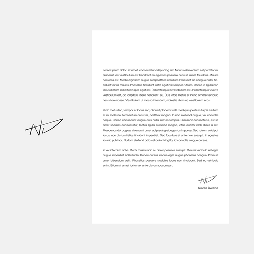 Digital Signature Design Design by HueblendStudios