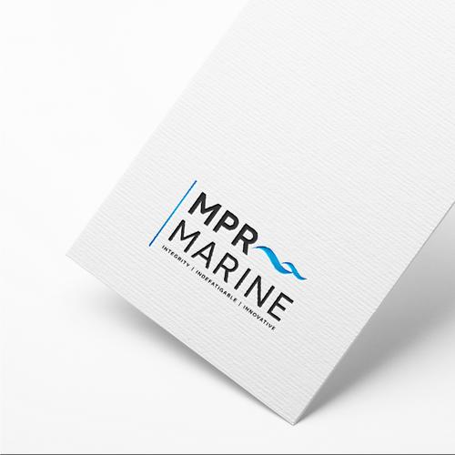 A Logo for a young, fresh, but with a nod to tradition, Maritime Consulting and Support Company. Design by pecas