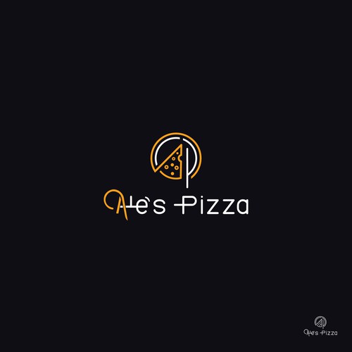 Diseño de Rebrend Ale's pizza (Pizzeria da asporto) de A-Vector