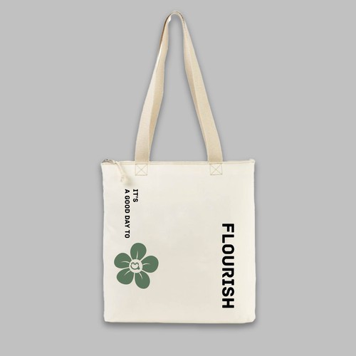 Tote bag design for an in-person event in Florida! Diseño de mañana_art