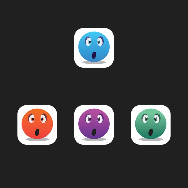 Simple Emoji Smiley Face Icon