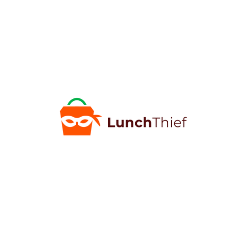 LunchThief Mobile App Logo Design réalisé par Striker29