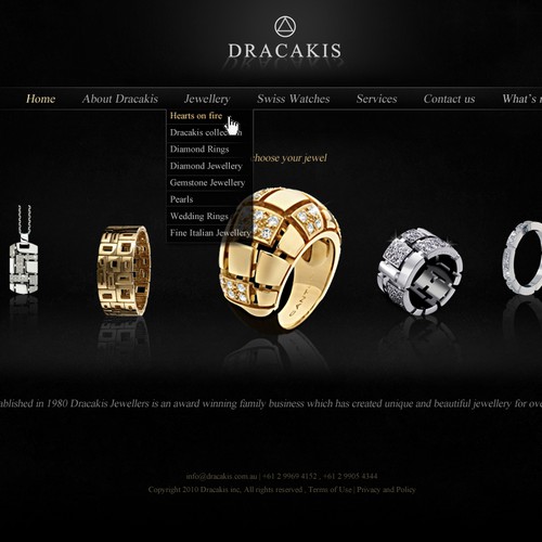 Jewellers Website Redesign