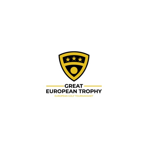 European Golf Tournament-ontwerp door nomlas