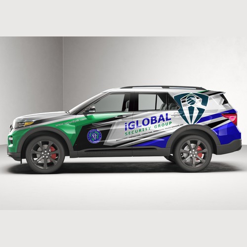 Security Vehicle Design Design by Bogi_Graphics