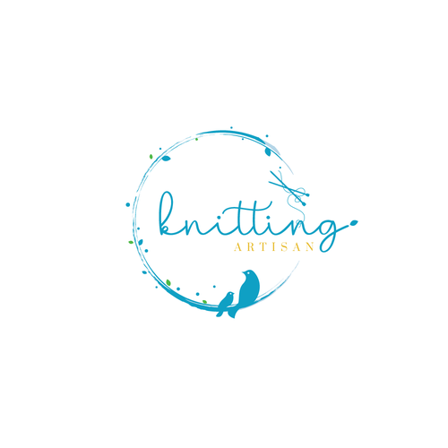 Single mom needs a beautiful logo for her knitting blog