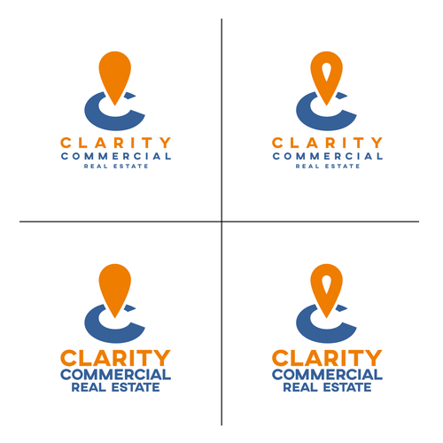 Logo + Brand Guide for Clarity Commercial Real Estate Design by Stefano Pizzato