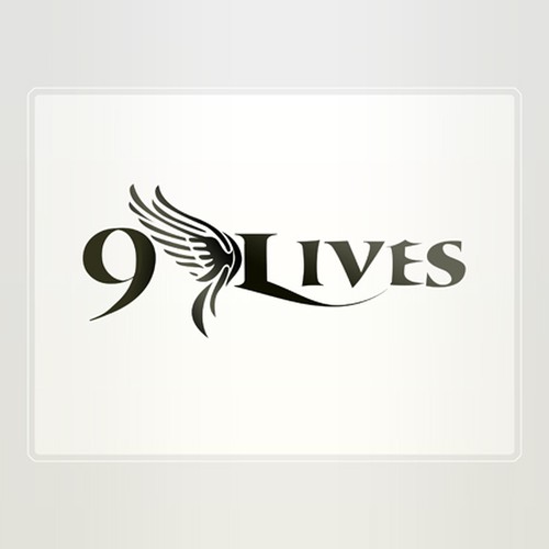 9 Lives Music Group Record Label LOGO Design by Lucky Buddha