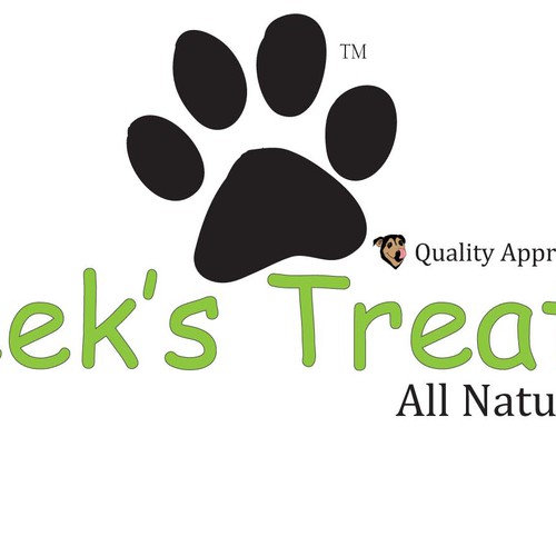 LOVE DOGS? Need CLEAN & MODERN logo for ALL NATURAL DOG TREATS! デザイン by Keith Oliver