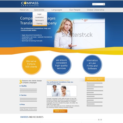 Help Compass Languages, www.compasslanguages.com with a new website ...
