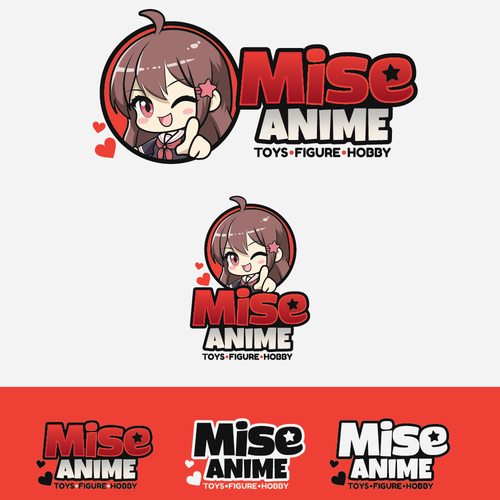 Anime Shop Logo for new anime community site Design réalisé par GRAAFILINE