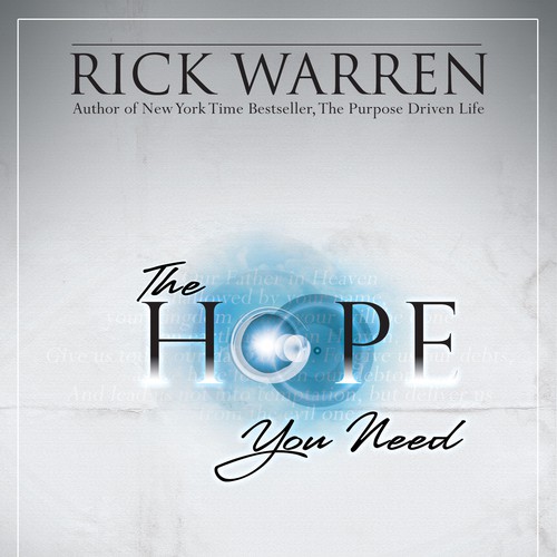 Design Rick Warren's New Book Cover Design por H!