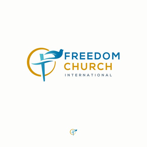 Freedom Church Logo Design Design by Owlman Creatives