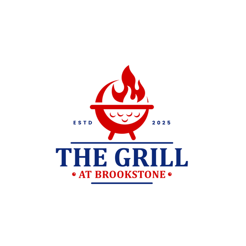 Fun and Modern Golf Course Restaurant Logo Design by Xzero