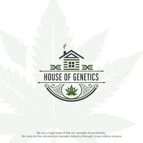 Cannabis Genetic company needs eye popping logo Design by Enache Ionel