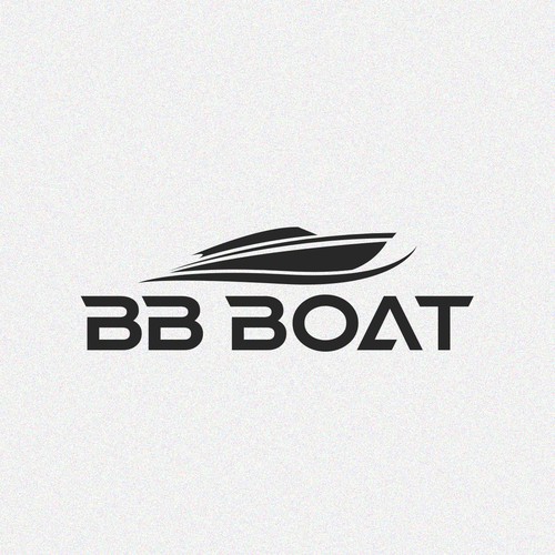 Motor yacht logo - BB Boat or BBboat Design by Lyna™