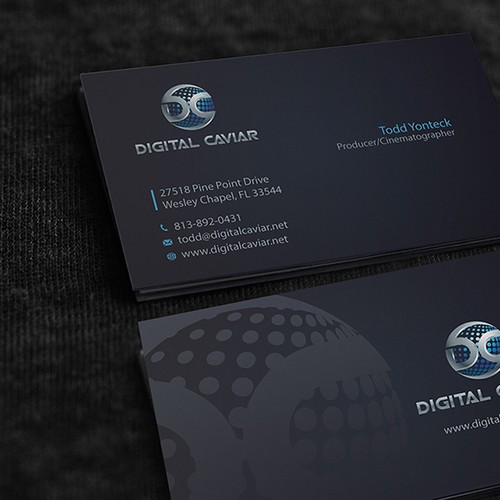 Create Business Cards for Digital Caviar Design by conceptu