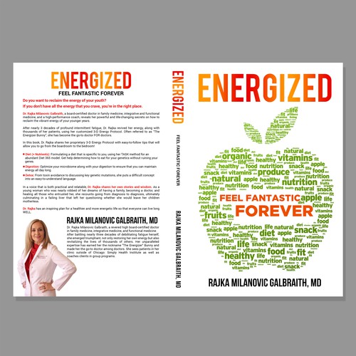 Design a New York Times Bestseller E-book and book cover for my book: Energized Diseño de Bigpoints