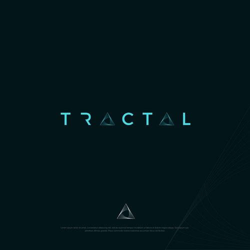 Tractal Logo and Branding Design by Ikonia-studio