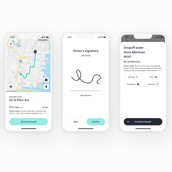 Driver app