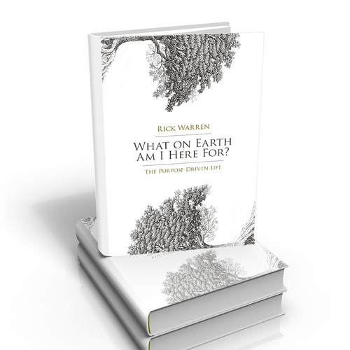 Book cover redesign for "What on Earth Am I Here For? The Purpose Driven Life" by Rick Warren Design by jcb.are