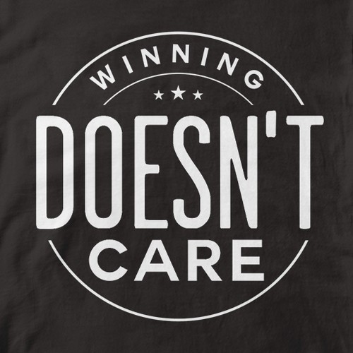 Motivational quote design to launch a new clothing brand. Design by MariaSay