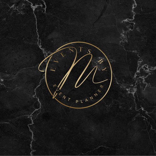 Create a luxury logo for an event planning company