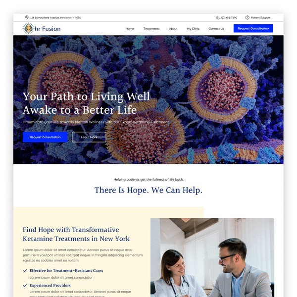 Wellness Clinic Website