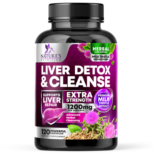 Natural Liver Detox & Cleanse Design Needed for Nature's Nutrition Réalisé par rembrandtjurin