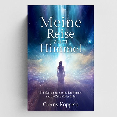 Cover for spiritual book My Journey to Heaven Design by -Saga-