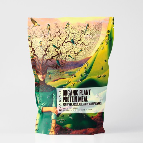 Can you help my plant protein brand come to life? Design by Ossobüko Studio